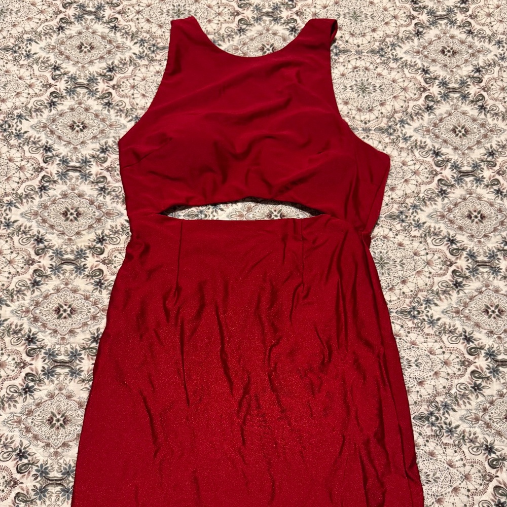 Red Cocktail Dress